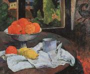 Paul Gauguin Still Life with Fruit and Lemons oil